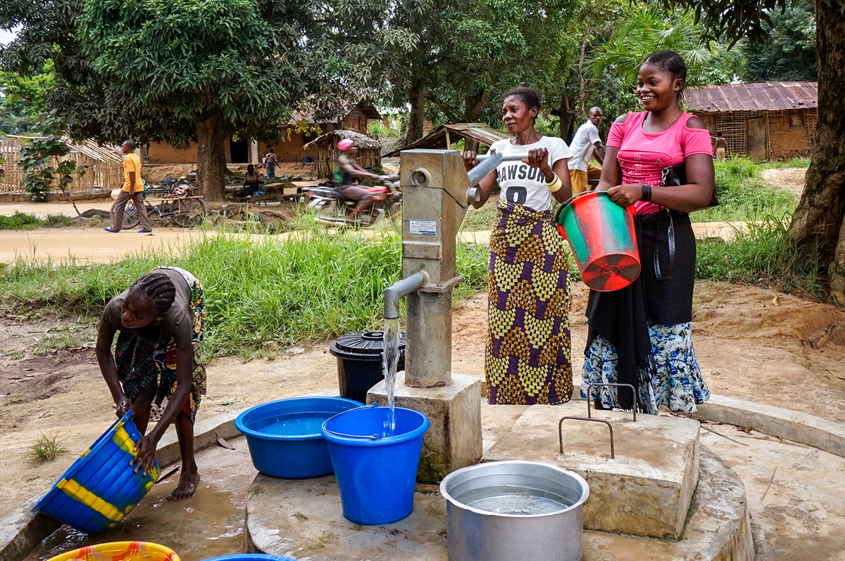 Cutting Down Cholera With Clean Water: DRC Village Drills Borehole to Fight Disease