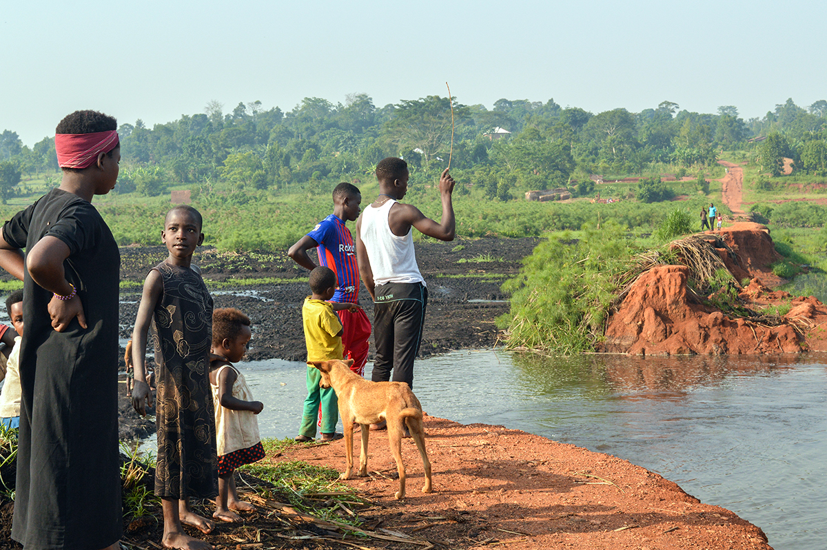 Unrepaired Bridge Strands Schoolchildren in Ugandan Village