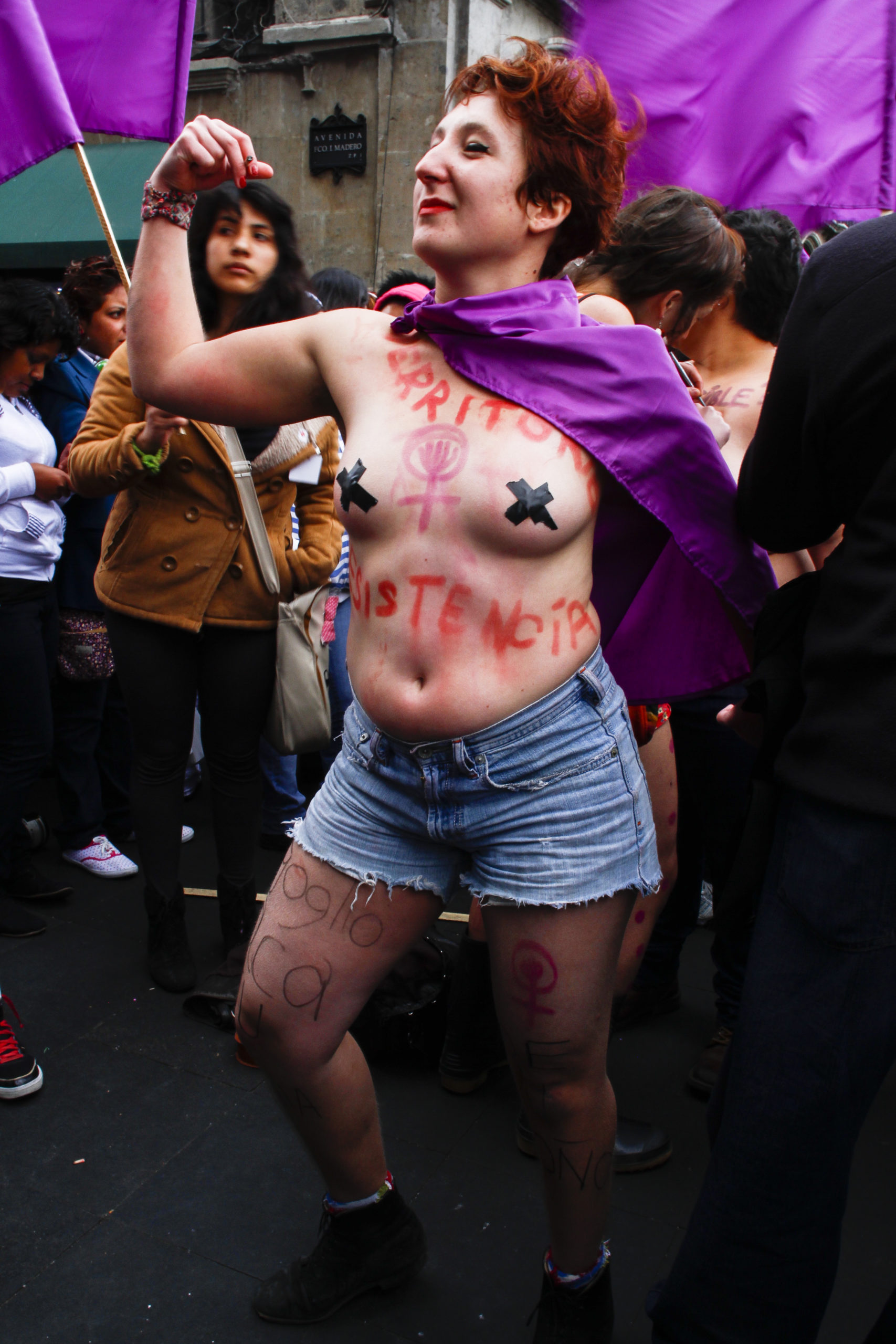 Young Women Make Political Demands in Mexico’s Biennial Lesbian March