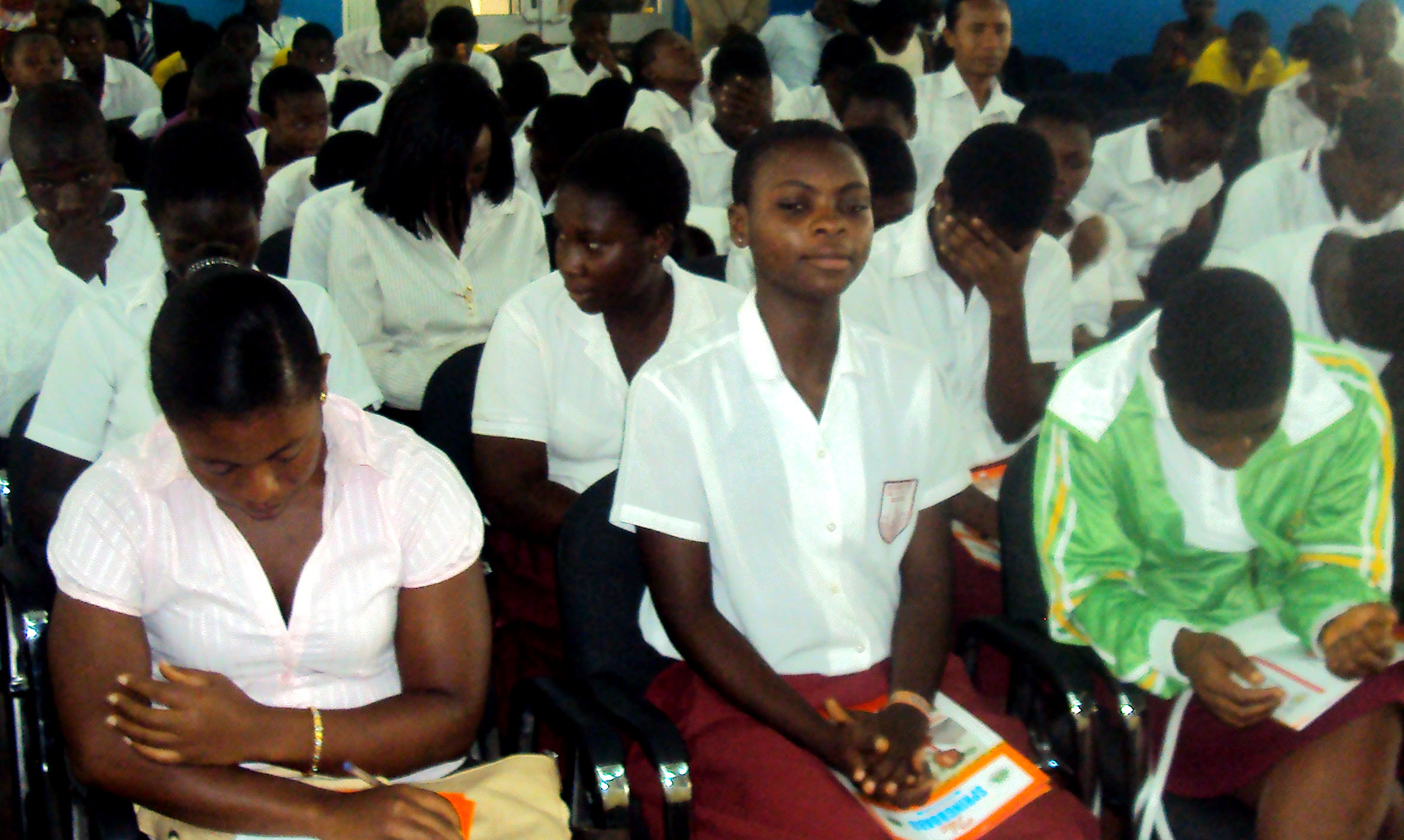 Teens in Ghana Press Leaders for Details on 2011 Budget Plans