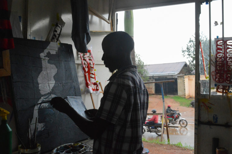 Artist Paints Wildlife in Uganda Global Press Journal